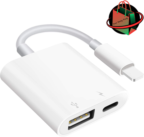 SUNTRSI USB Camera Adapter with Charging PortPortable USB Female OTG Adapter ... - Afbeelding 1 van 13