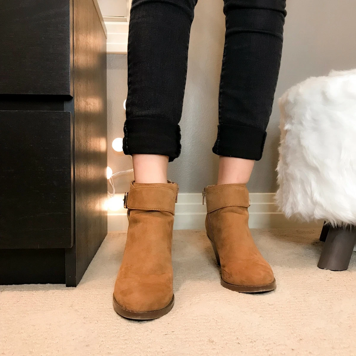 Forever 21 buckle boots sale
