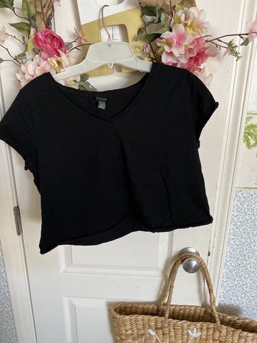 Target Women's Short Sleeve Cropped T 