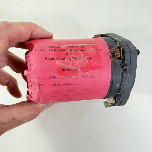 Aerosonic Vintage Kollsman U. S. A. F Rare Aircraft Pressure Altimeter AS-IS - Picture 6 of 10