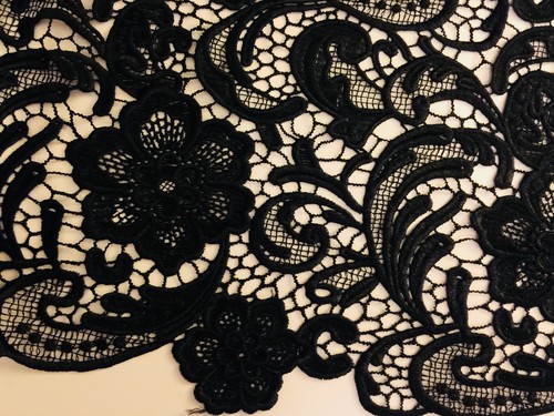 18 Colors Maggie Guipure Venice Medium to Heavy Weight Lace Fabric by the Yard - Picture 2 of 73