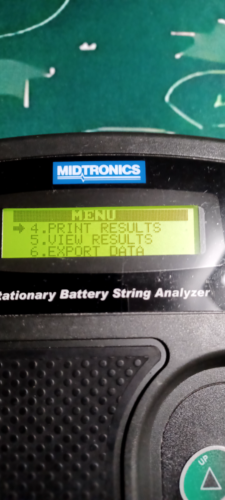 Midtronics Celltron Analizzatore di stringhe a batteria stazionario - Foto 3 di 10