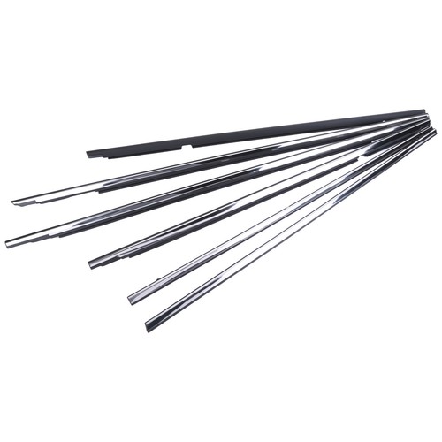 6 PCS Door Belt Molding For 91-98 TOYOTA Land Cruiser 80 FJ80 FZJ80 LX450 NEW - Picture 10 of 12
