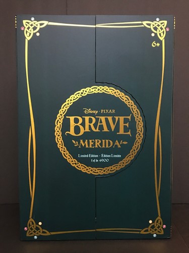 Merida Doll Brave Disney Store 17" Inch Very Low Number 180/4900 LE - Picture 5 of 10