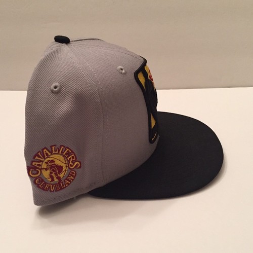 New Era 59FIFTY Cleveland Cavaliers Fitted Hat Size 7 1/4 Hardwood Classic Hat - Picture 2 of 9