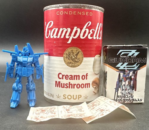 Traje Móvil ZZ Gundam Morinaga Montado Mini Plástico Modelo Japón Japonés - Imagen 15 de 15