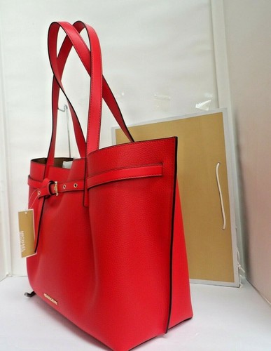 NWT Michael Kors Lg Emilia Tote- Color Red (2-Combo Set)  & Wallet- Color: Lug - Picture 10 of 12