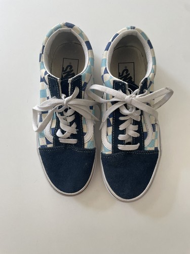 vans womens mens checkered low top shoes boys girls unisex Size Men 5 Women 6.5 - Picture 1 of 3