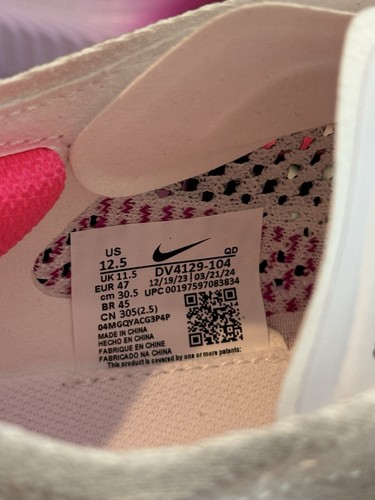 Nuevo 12.5 Nike ZoomX Vaporfly 3 Fast Pack Next% Vivid Purple White DV4129-104 Hombres - Imagen 13 de 20