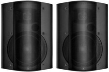 OWI P602 2-Way 6.5.in 4 Ohm 6in 2-Way Surface Mount Speaker Pair Black New InBox