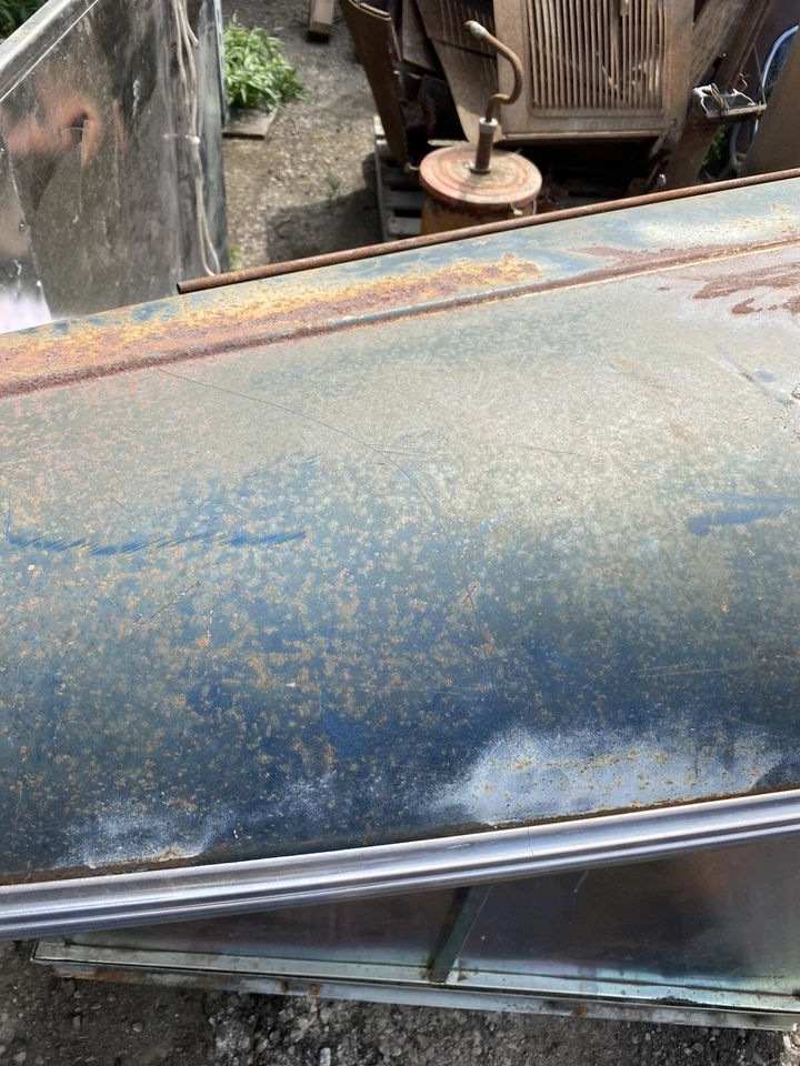 Buick Limited 1940 pintura original capó con moldura cromada lado del conductor rat rod Foto 4 de 4