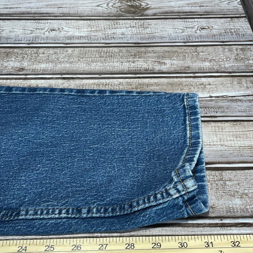 Levi Strauss 505 Jeans Blue Name Tag Mens Size 34x32(31) - Picture 6 of 6