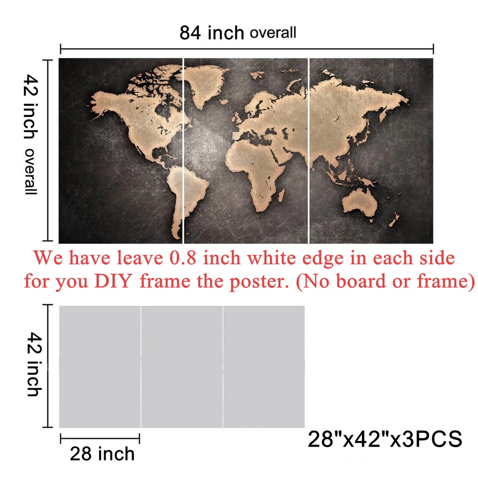 Set 3 Art Canvas Tattoo Samurai Ukiyoe Japanese Paint poster Decor Unframed P98 - Image 3 of 4