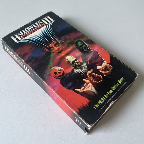 Halloween III Season of the Witch VHS 1982 Goodtimes 1996 Horror John Carpenter - Picture 3 of 4