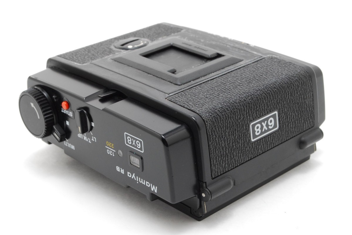マミヤ Mamiya RB67 6x8 Motorized 120 220 EXC +5] Mamiya RB67 6x8 Motorized 120 220 Film Back From