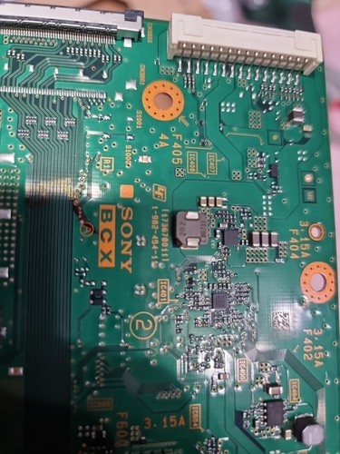 PLACA PRINCIPAL 1-982-454-11 (173678011) PARA 55" SONY KD-55XF7596 SCR: HV550QUB-N5K - Imagen 8 de 10