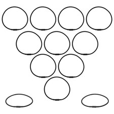 12 Pcs Microphone Elastic Bands for Desk Anti-shocking Rubber Ring