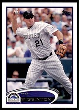 2012 Topps Ty Wigginton Baseball Card #154