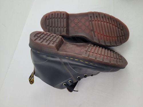 Dr Martens The Original Church Vintage Leather Monkey Boots Size 8 Brown Used F2 - Picture 10 of 12