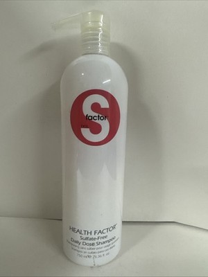 TIGI S FACTOR HEALTH FACTOR SULFATE FREE DAILY DOSE SHAMPOO (25.36 FL OZ)