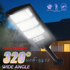 Commercial 1000000LM LED Outdoor Dusk to Dawn Solar Street Light Road Area Lamp