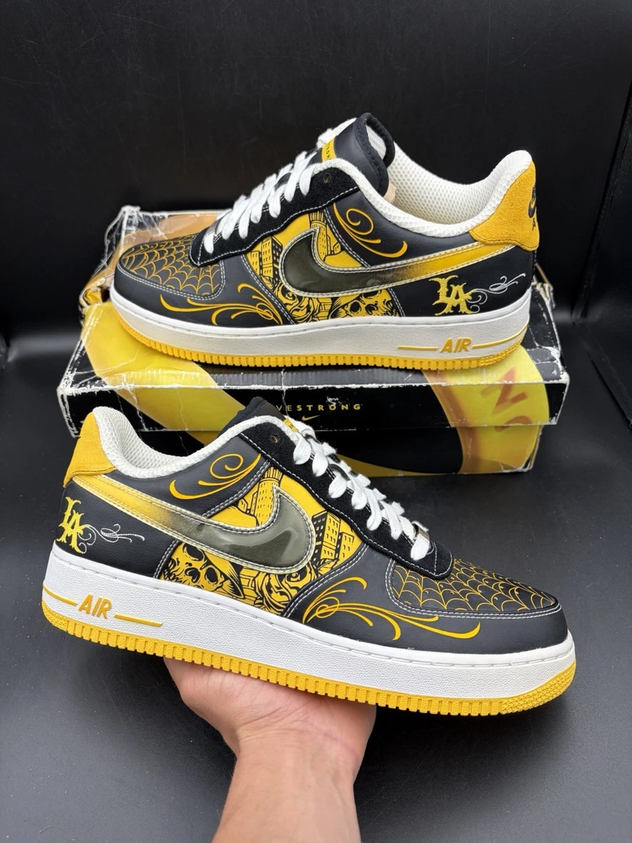 Nike Livestrong x Air Force 1 Supreme TZ LAF Low Mr. Cartoon for