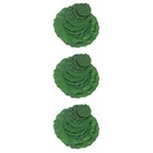  Pcs Decorative Lily Pads Simulated Pond Decors Wear-resistant Pond Plants Pond