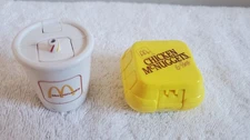 2 McDONALD'S  CHANGEABLES Happy Meal Transformers Toys Vintage 