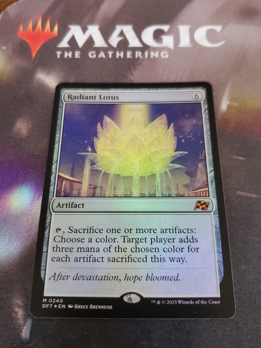MTG 光素の泉 foil Radiant Lotus (Showcase) Aetherdrift Foil for sale online | eBay