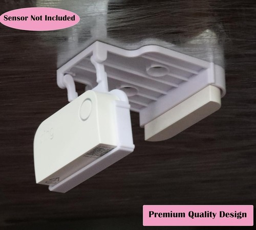Staffa Porta Garage ABS Compatibile con Anello Allarme Sensori Contatto 2a Generazione - Foto 5 di 8