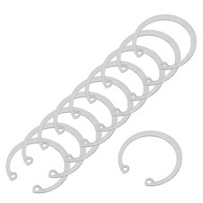 10 Pcs 45mm ID Internal Retaining Rings E-Clip Snap Ring 304 Stainless Steel