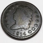 Photo of a 1814-P Large Cent from an eBay listing that sold on Jul 20, 2026