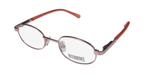 NEW ALTERNATIVES ALT-05 GLASSES PINK C3 43-18-125 CHILDRENS-UNISEX METAL & - 第 1/8 張圖片