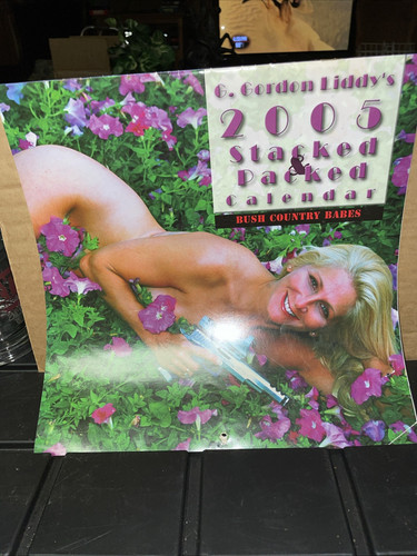 G GORDON LIDDY STACKED AND PACK CALENDAR 2005 - Bild 1 von 7