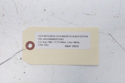 2022-2024 MITSUBISHI OUTLANDER FRONT RIGHT SIDE OUTER SEAT TRIM COVER OEM - Picture 7 of 7