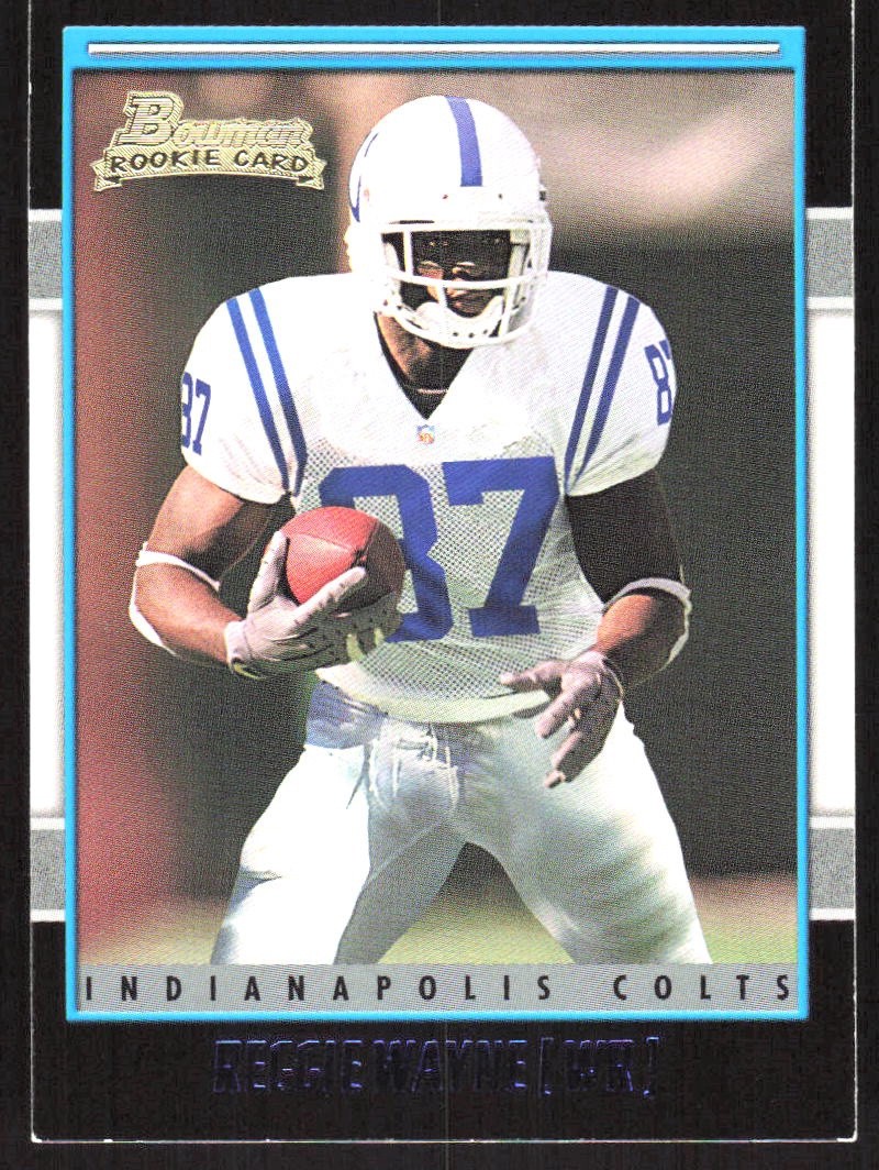 2475H 2001 Bowman #209 Reggie Wayne