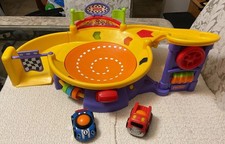 Fisher Price  Lil Zoomers Spinnin' Sounds Speedway - T5123, WATCH VIDEO Works!!!