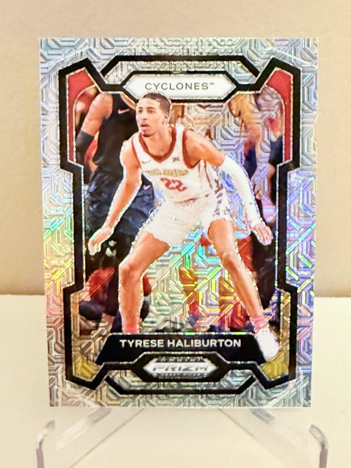 2024 Panini Prizm Draft Picks # 11/25 Tyrese Haliburton Silver Mojo