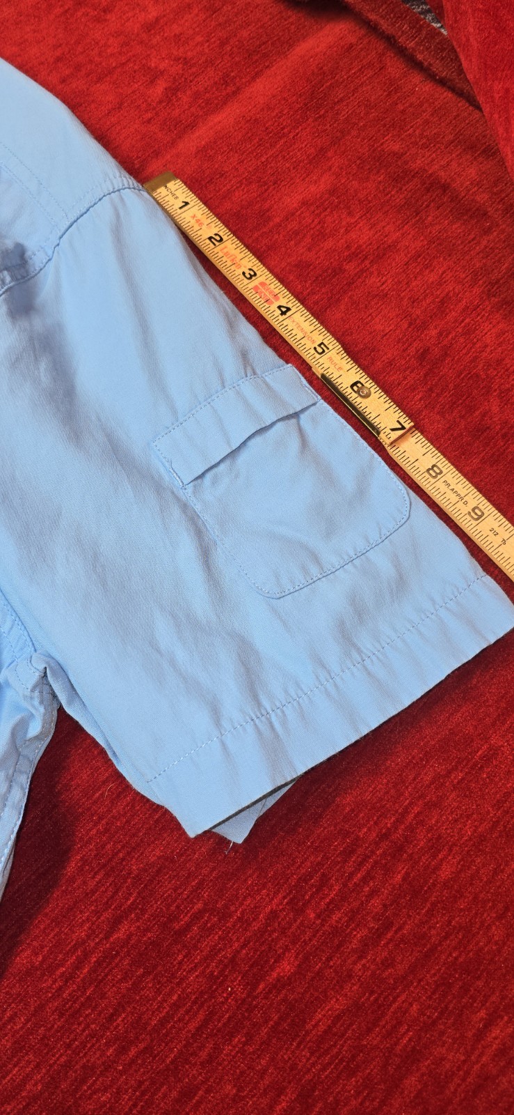 Field & Stream Light Blue Button Front Fishing Sh… - image 6