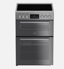 Beko FDCA6732CK AeroPerfect™ 60cm Free Standing Electric Cooker with Ceramic