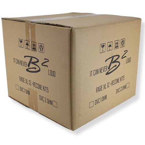 B2 Audio RageXL 12" Re-Cone Kit Drop 1-Ohm 3" Spule Kohlefaser - Bild 9 von 9