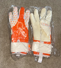 OK goalkeeper Gloves Pair Orange/White Size 7
