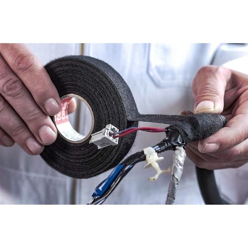 Tesa 51036 Insulating Electrical Tape,Black,Pk16 - Picture 3 of 4