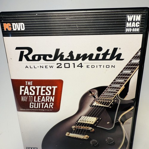 Rocksmith 2014 Edition PC Windows/Mac 2013 Two Disc No Cable (SERIAL # INCLUDED) - Picture 2 of 12