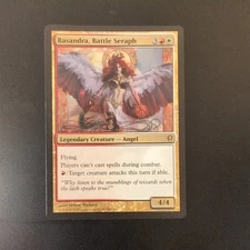 Basandra, Battle Seraph LP Conspiracy CNS #184 English Regular MTG 