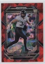 2023 Panini Prizm Draft Picks Red Ice Prizm Andre Carter II #192 15ej