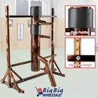 Wing Chun Solid Wooden Adjustable Frame Training Dummy Traditional Martial Arts