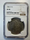 1886-O Morgan Silver Dollar NGC XF40 - SEMI-KEY DATE!
