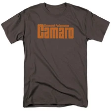 Chevrolet Command Performance Mens T Shirt Charcoal Officially Licensed
