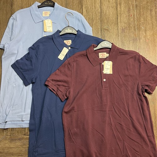 Herren Brooks Brothers Poloshirt Paket - Medium Neu - Garment Dyed Collection